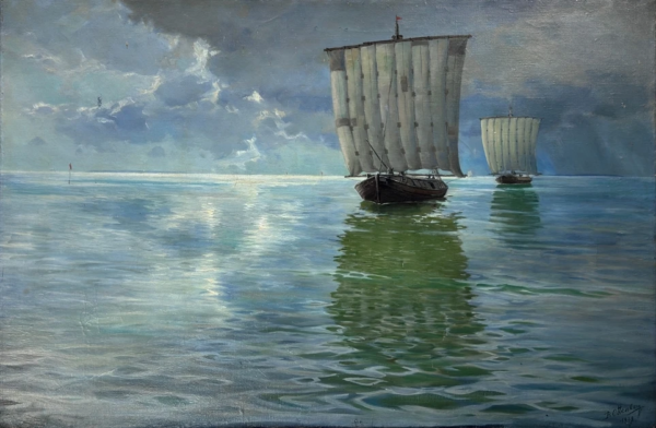 Boris Ottenberg “Paadid merel”